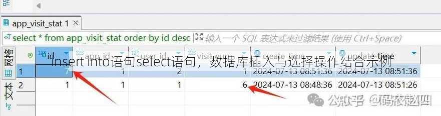 insert into语句select语句