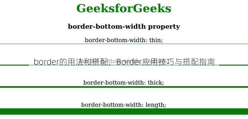 border的用法和搭配