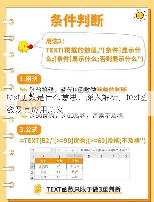 text函数是什么意思