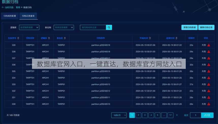 数据库官网入口