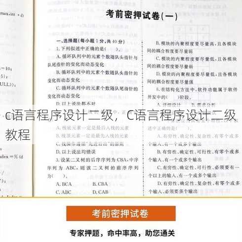 c语言程序设计二级