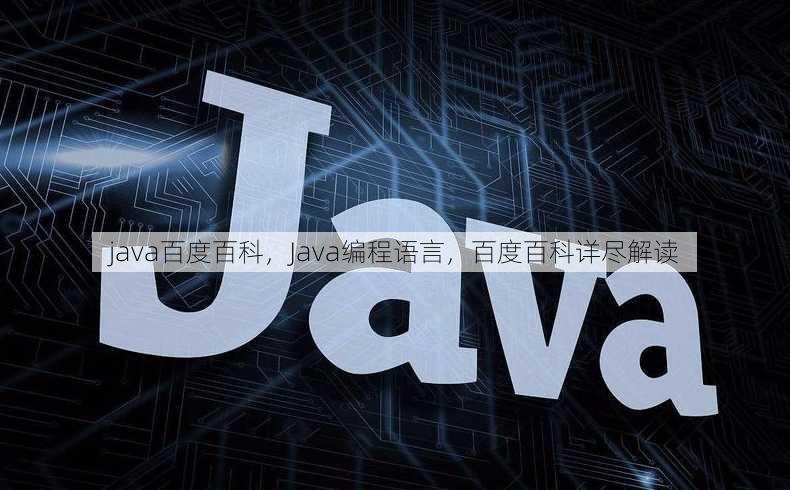 java百度百科