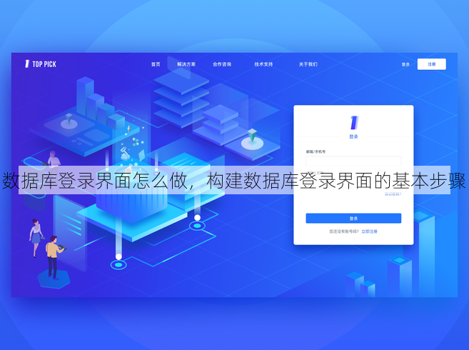 数据库登录界面怎么做