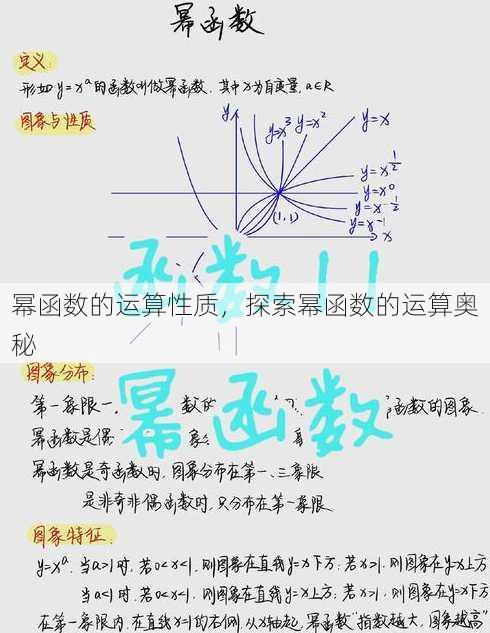 幂函数的运算性质
