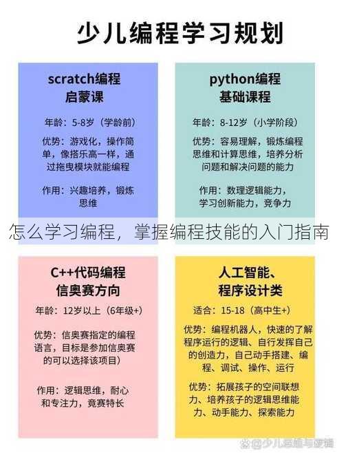 怎么学习编程