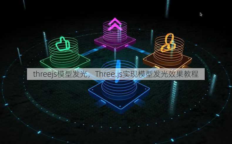 threejs模型发光