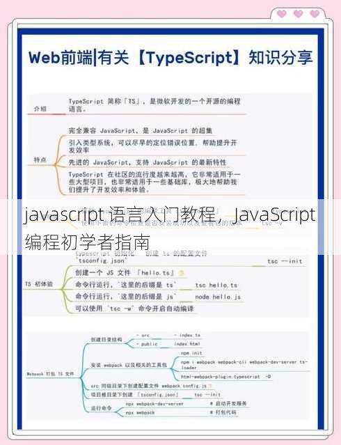 javascript 语言入门教程