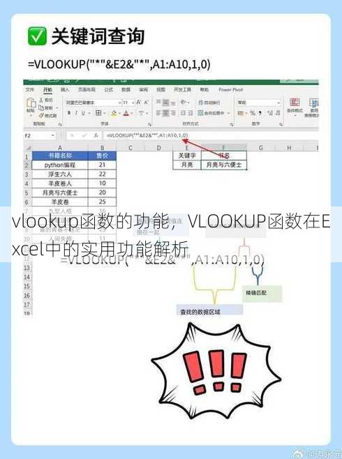 vlookup函数的功能