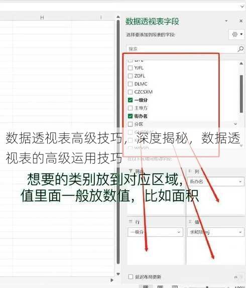 数据透视表高级技巧
