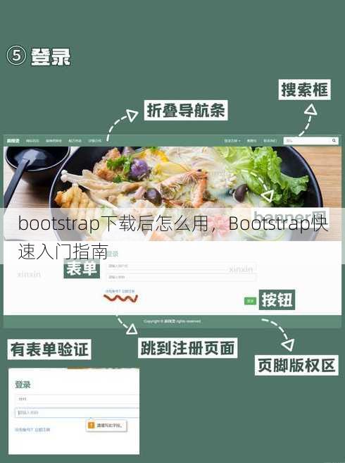 bootstrap下载后怎么用