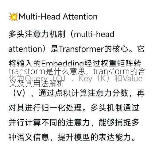 transform是什么意思