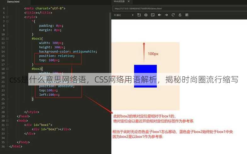 css是什么意思网络语