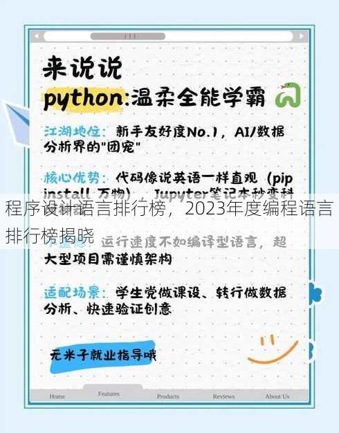 程序设计语言排行榜