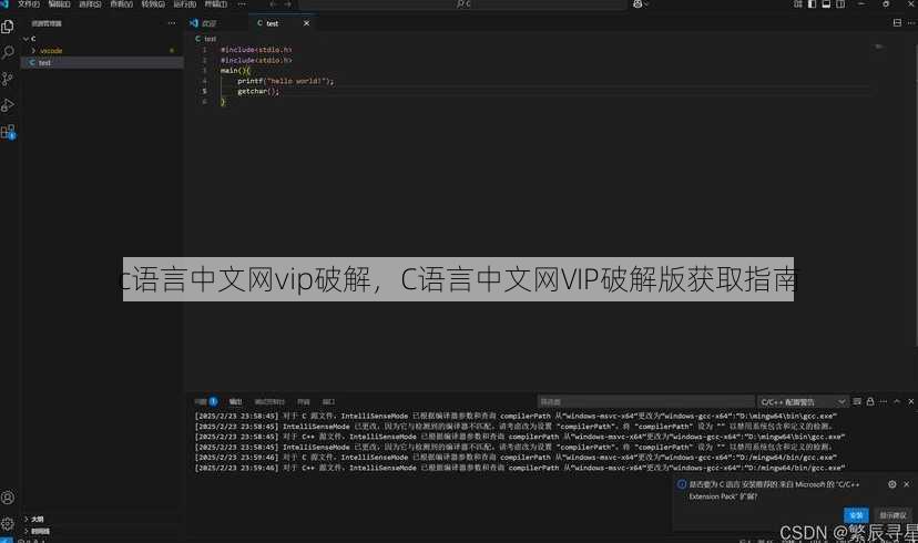 c语言中文网vip破解