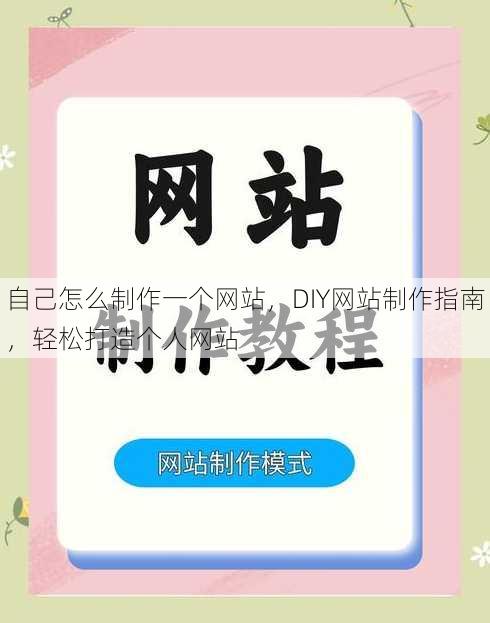 自己怎么制作一个网站