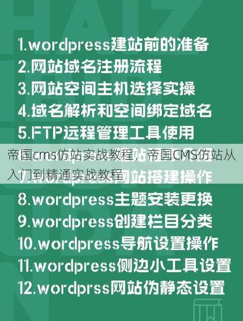 帝国cms仿站实战教程