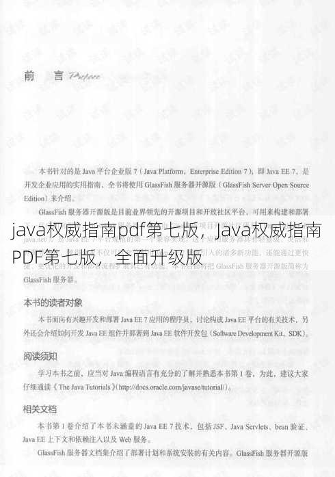 java权威指南pdf第七版
