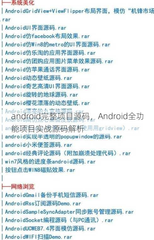 android完整项目源码