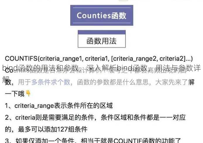 bind函数的用法和参数