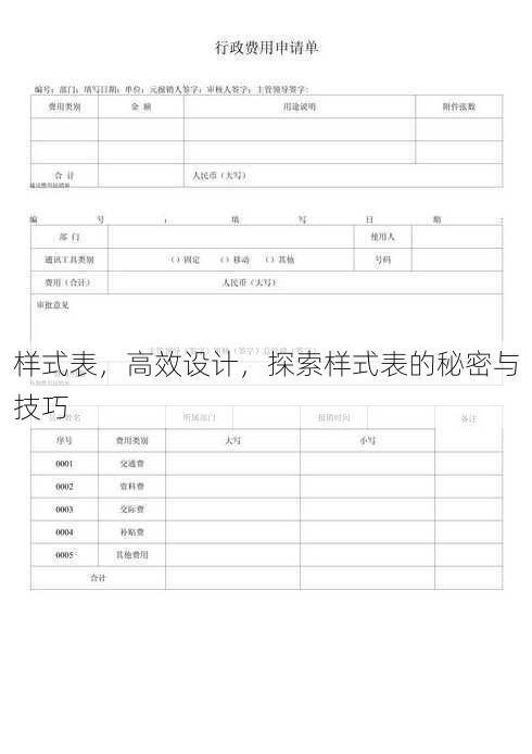 样式表