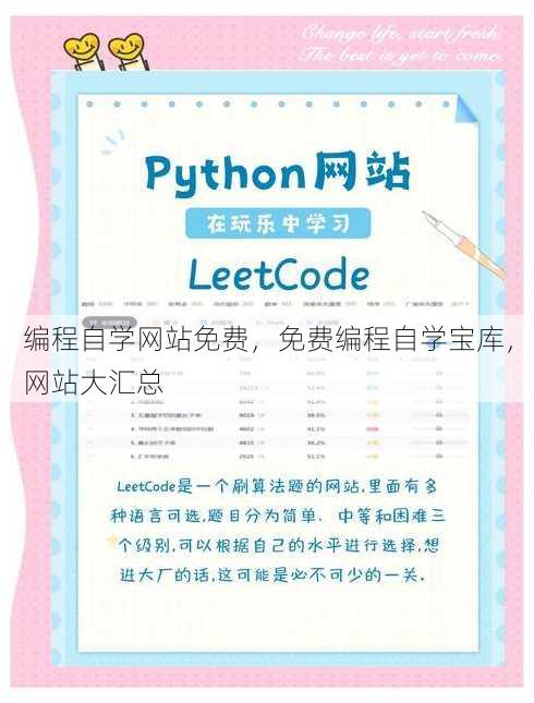 编程自学网站免费