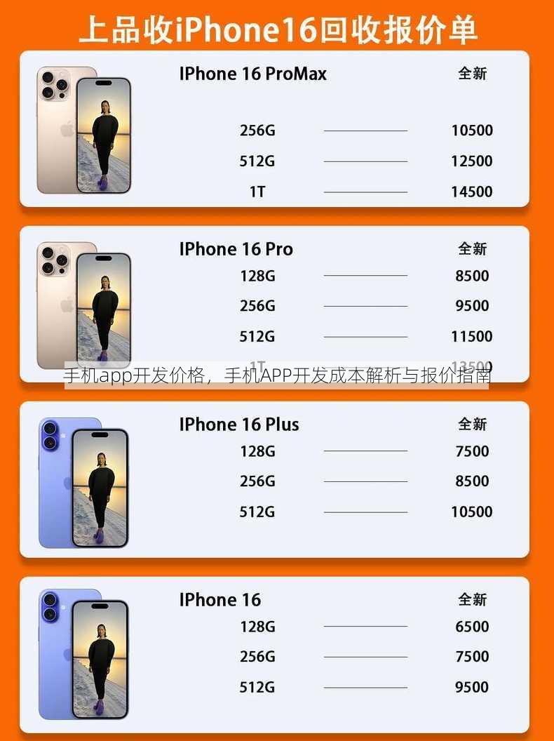 手机app开发价格