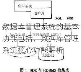数据库管理系统的基本功能包括