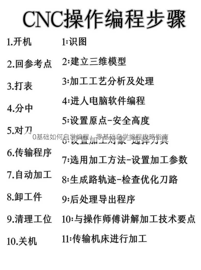 0基础如何自学编程
