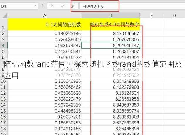 随机函数rand范围