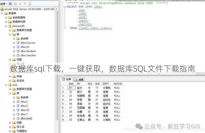数据库sql下载