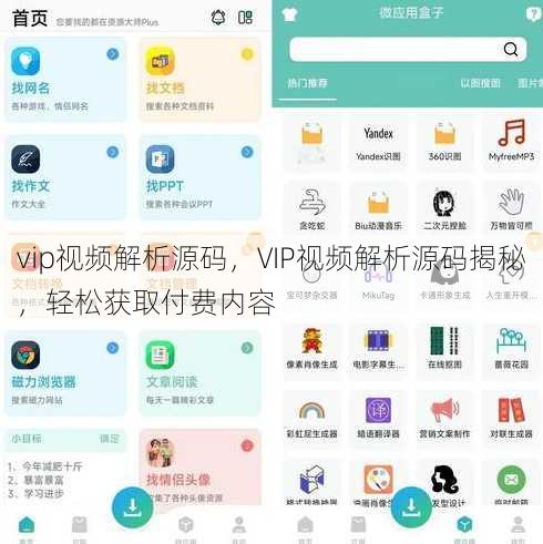 vip视频解析源码