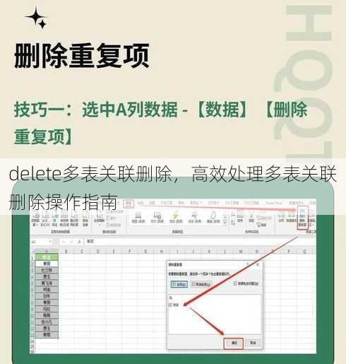 delete多表关联删除