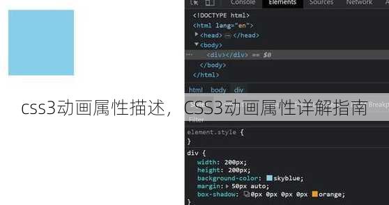 css3动画属性描述