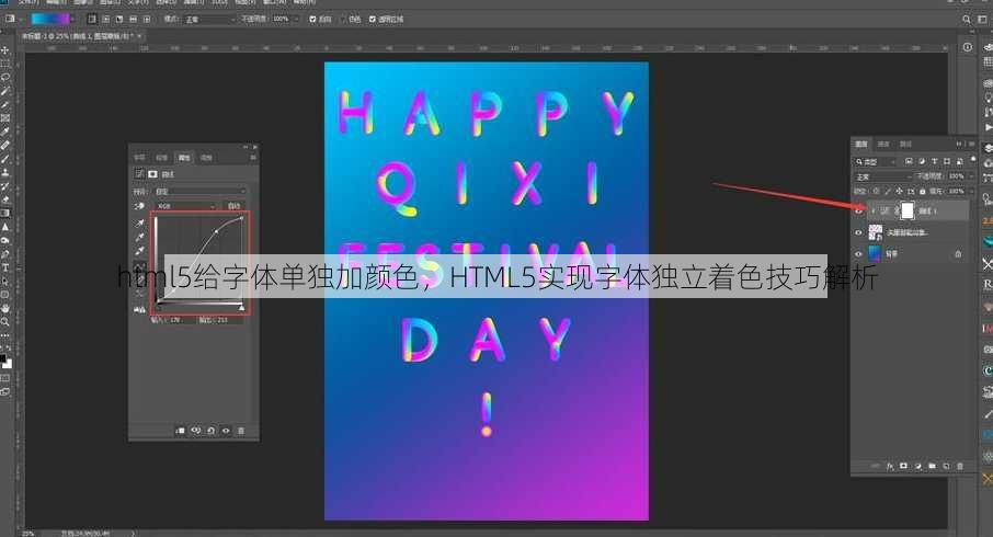 html5给字体单独加颜色