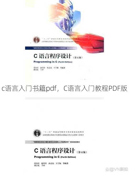 c语言入门书籍pdf