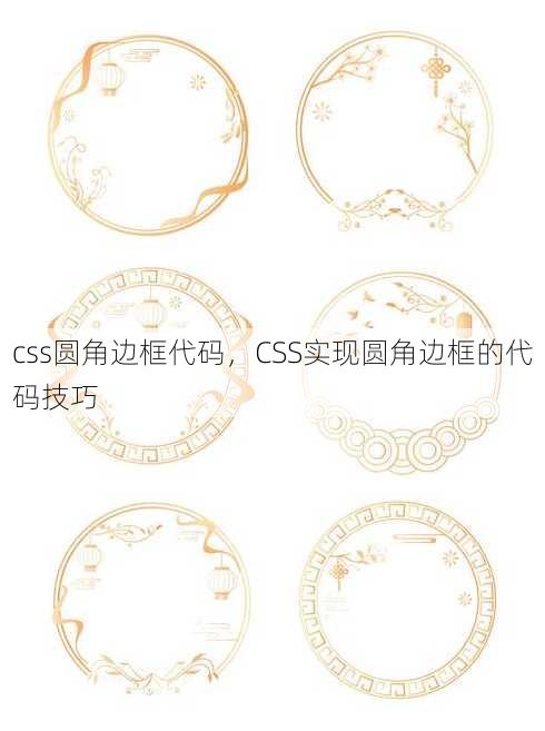 css圆角边框代码