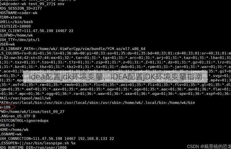 idea配置jdk环境变量