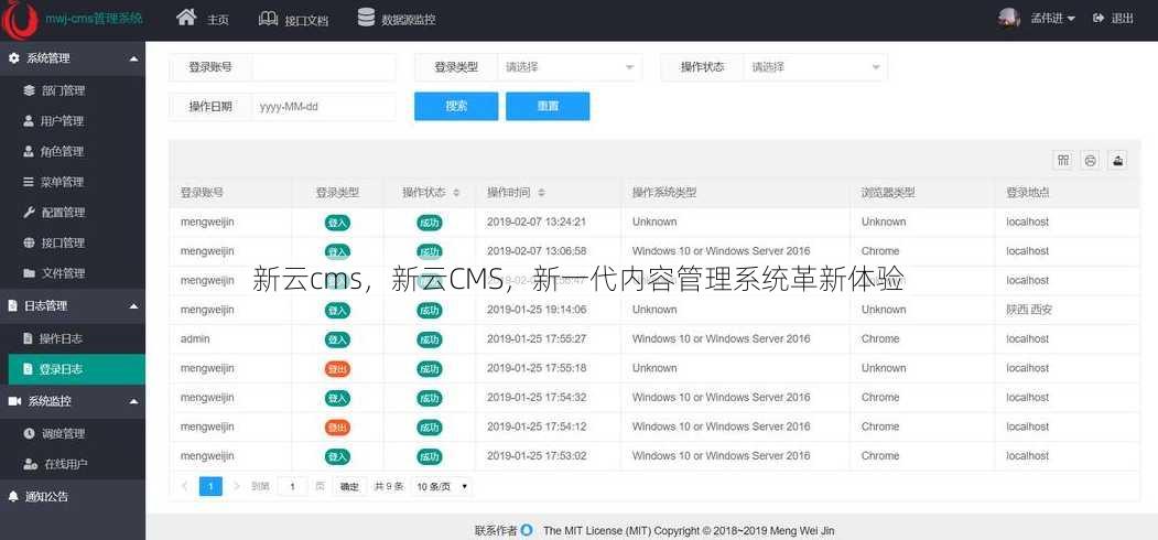 新云cms