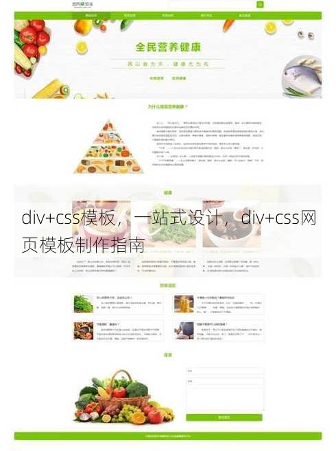 div+css模板