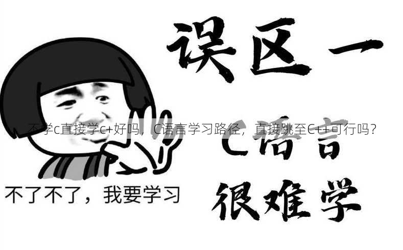 不学c直接学c+好吗