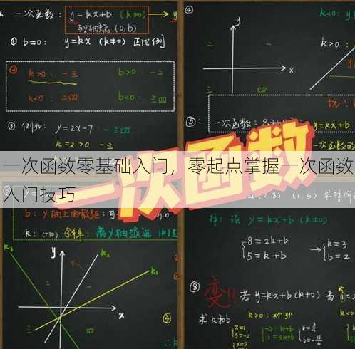 一次函数零基础入门