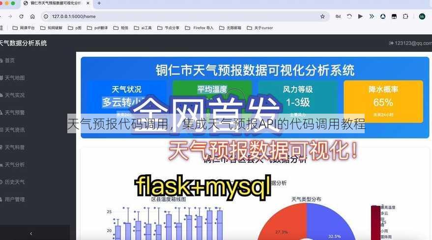 天气预报代码调用