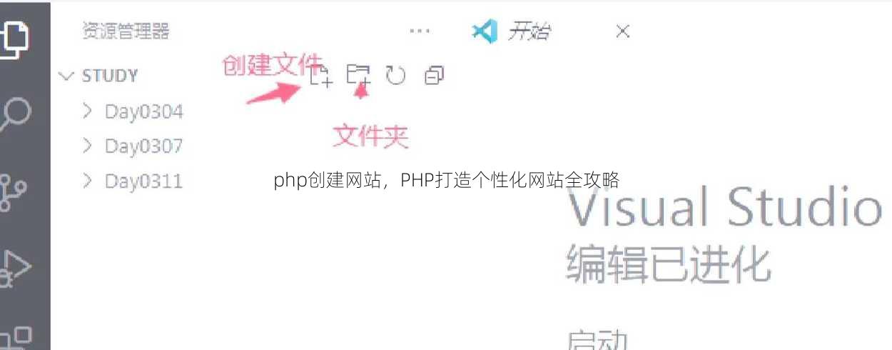 php创建网站