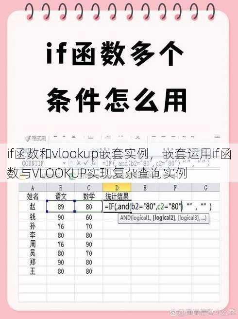 if函数和vlookup嵌套实例