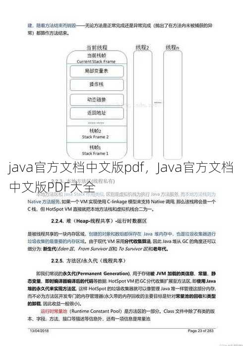 java官方文档中文版pdf