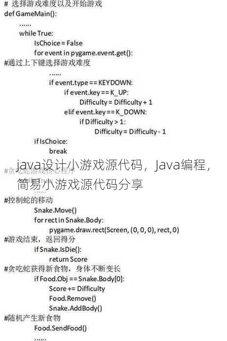 java设计小游戏源代码