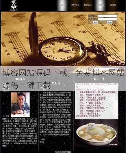 博客网站源码下载