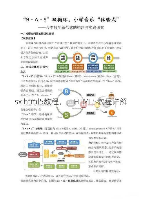 sx html5教程