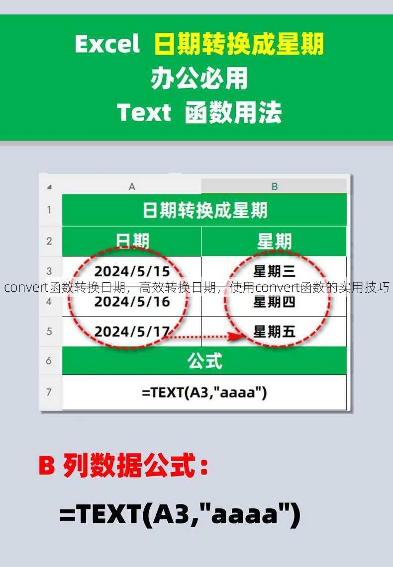 convert函数转换日期