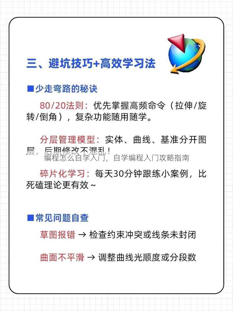 编程怎么自学入门